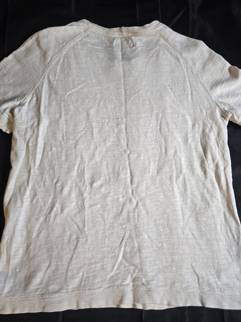 David Beckham Bodywear Men’s White Logo Crew Neck Short Sleeve Cotton T-Shirt L